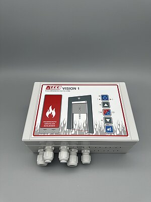 Festanlagen Zentraleinheit KGG VISION1 für Rauchschürzen und Feuerschutzvorhänge